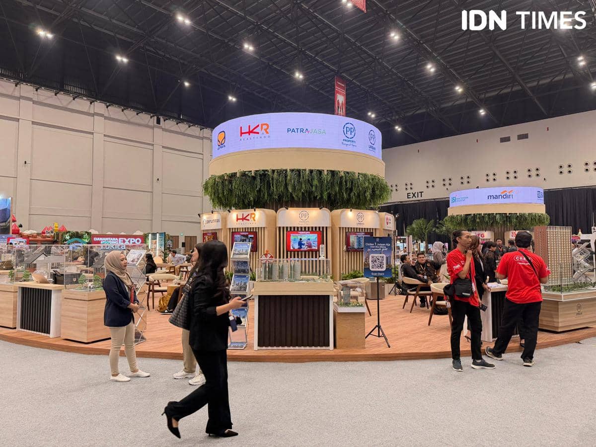 Danantara Housing Expo 2026, di NICE, PIK 2, Tangerang, Banten, Kamis (27/8/2026).