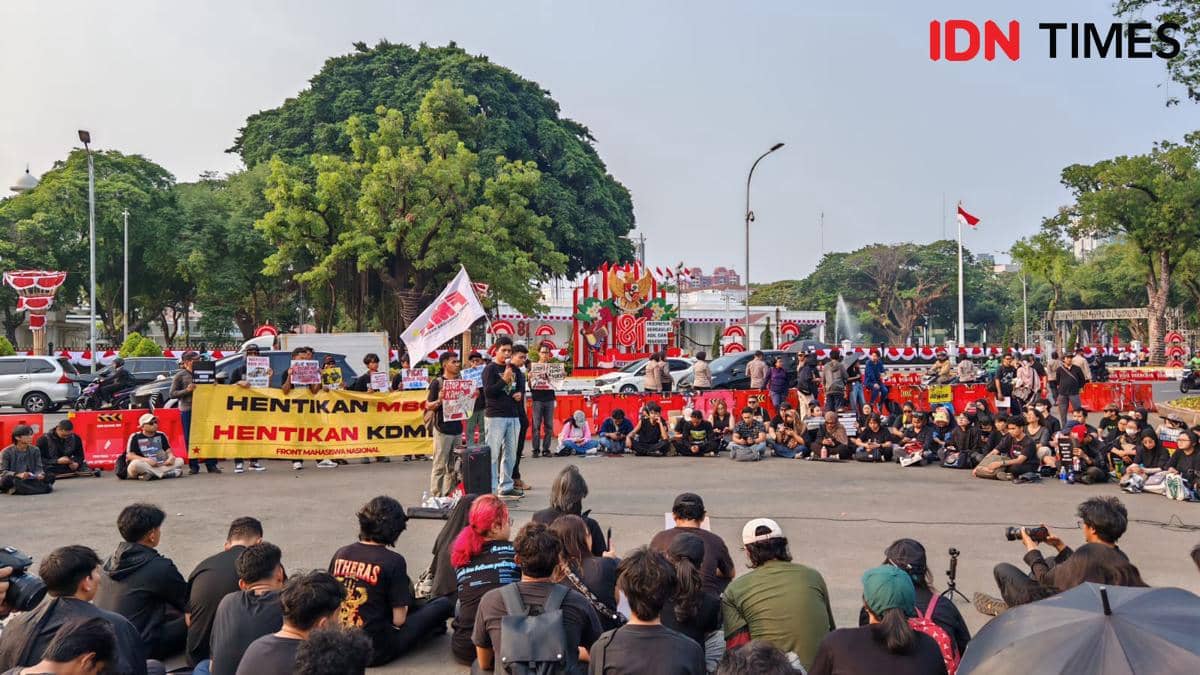 Aksi Kamisan 27 Agustus Peringati Satu Tahun Kematian Affan Kurniawan