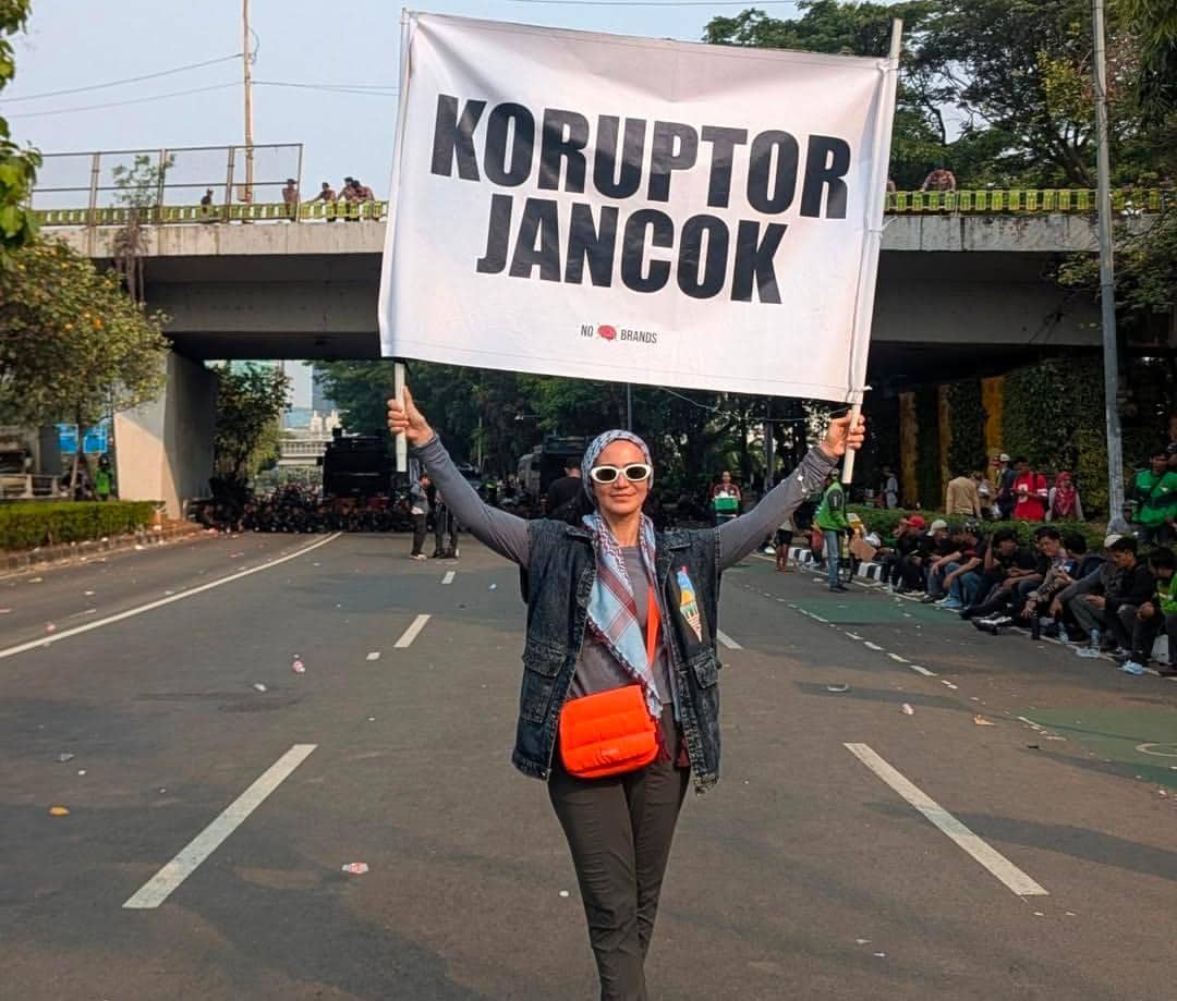 Wanda Hamidah di demo 27 Agustus 2026