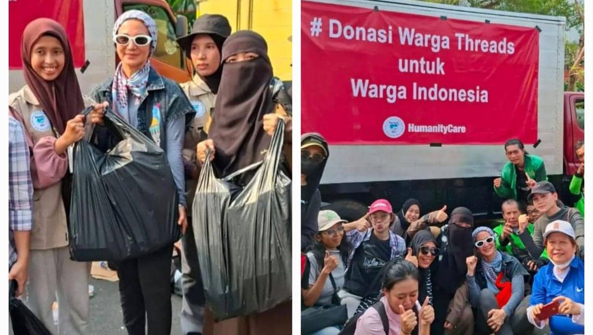 Turun ke Jalan saat Demo 27 Agustus 2026, Wanda Hamidah Bagi Makanan