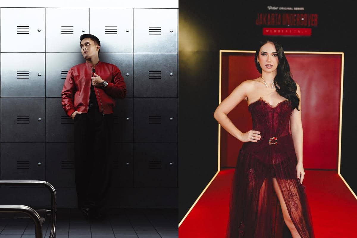 Potret Randy Pangalila dan Haico Van der Veken dalam unggahan di akun Instagram pribadi masing-masing.