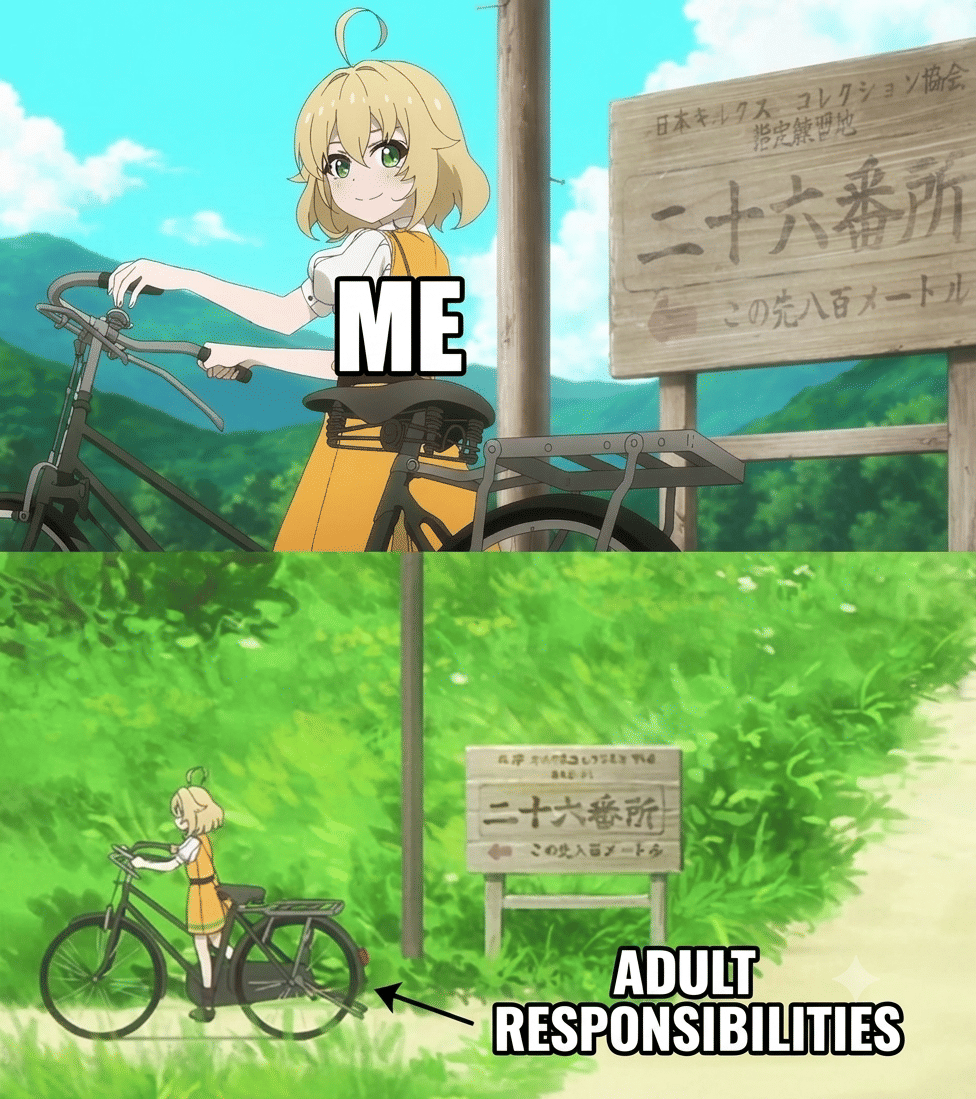 meme anime tentang tanggung jawab