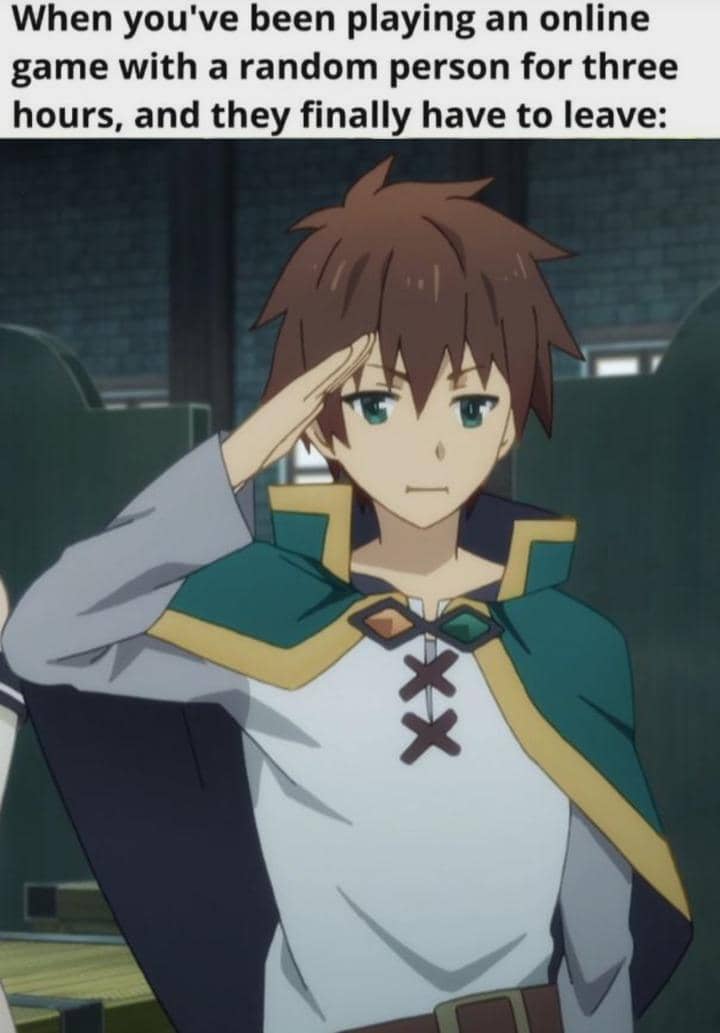 meme anime tentang online game