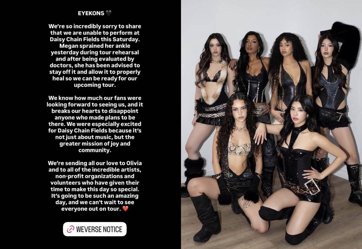 KATSEYE Batal Tampil di Festival Olivia Rodrigo Usai Megan Cedera