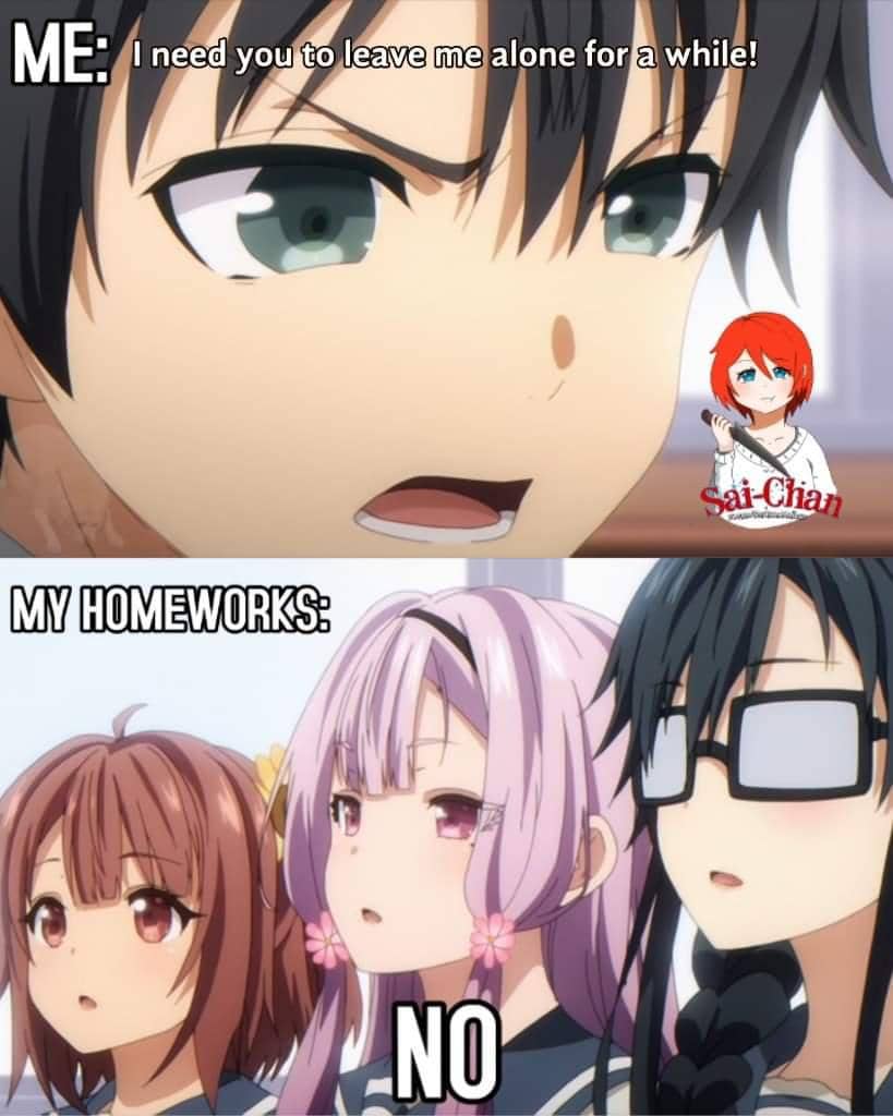 meme anime tentang tanggung jawab