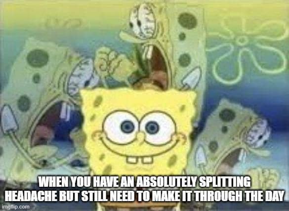 meme SpongeBob tentang momen paling dibenci