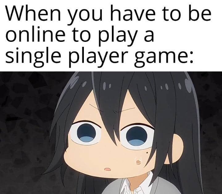 meme anime tentang online game