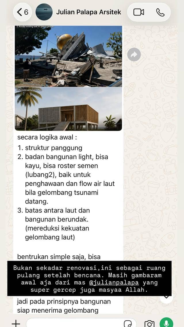 Zaskia Mecca Salurkan Bantuan untuk Korban Gempa di NTT (instagram.com/zaskiadyamecca)
