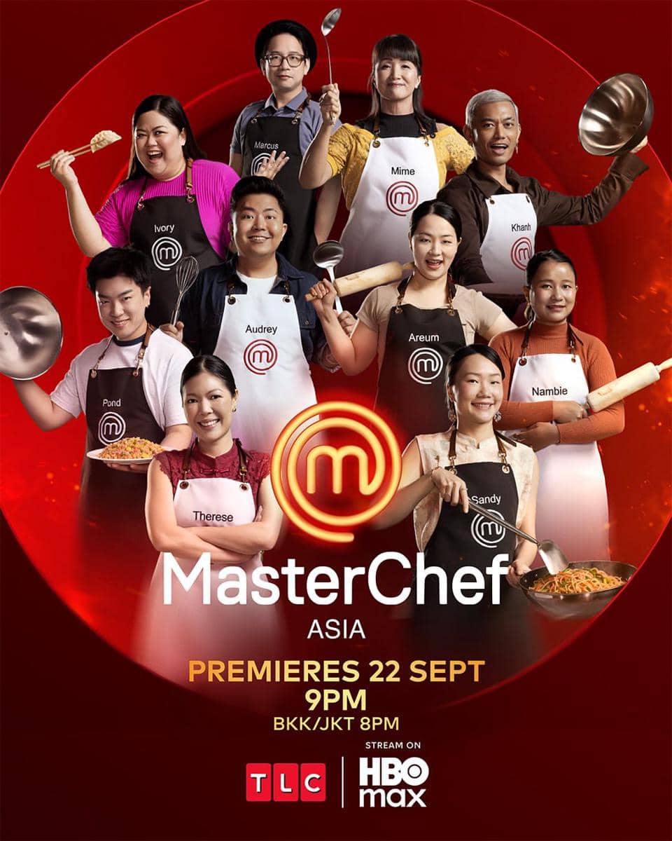 Daftar kontestan MasterChef Asia 2026 (instagram.com/tlcseasia)