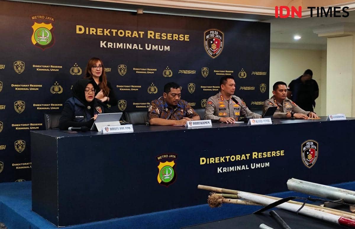 Polda Metro Amankan 322 Orang Terkait Demo DPR, 160 Masih Anak-anak