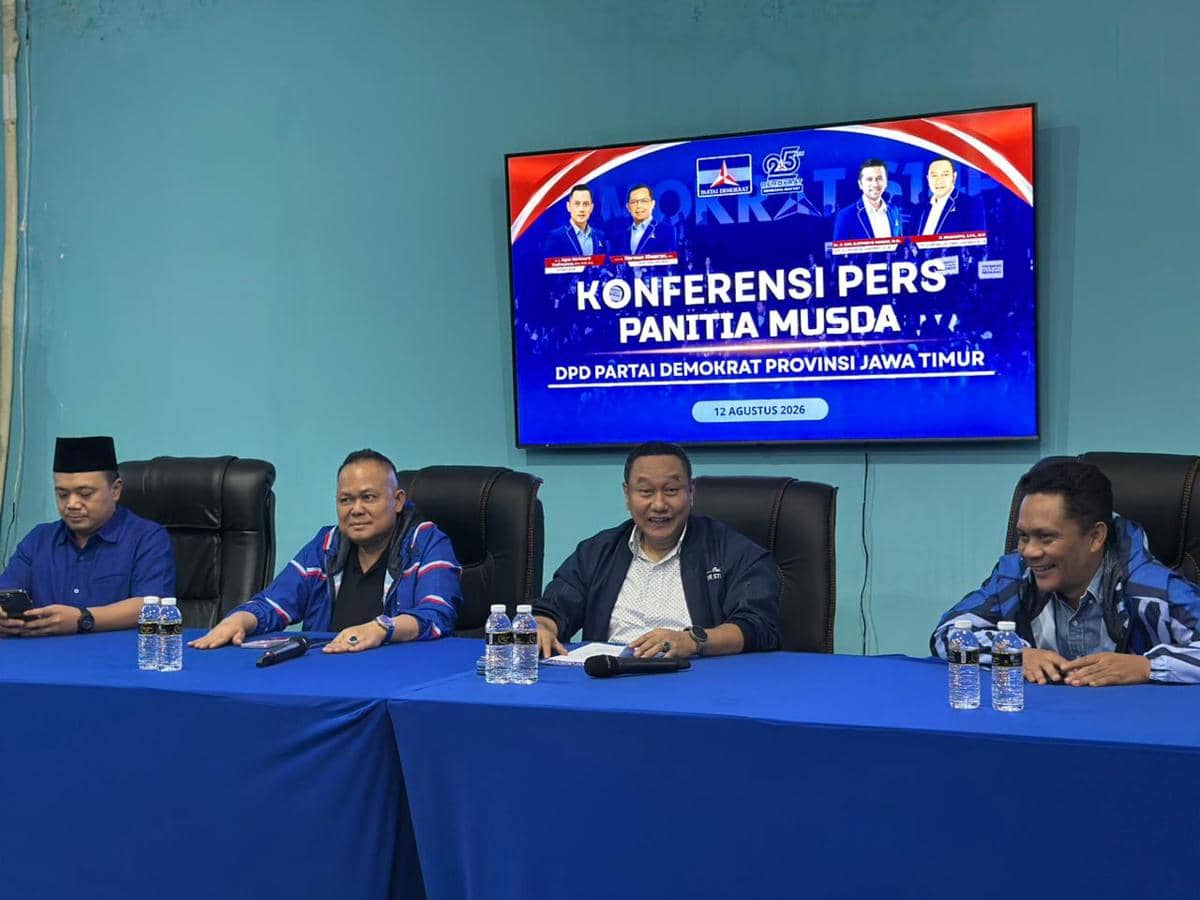 Musda Demokrat Jatim Dimulai, 40 Suara Tentukan Ketua 2026-2031
