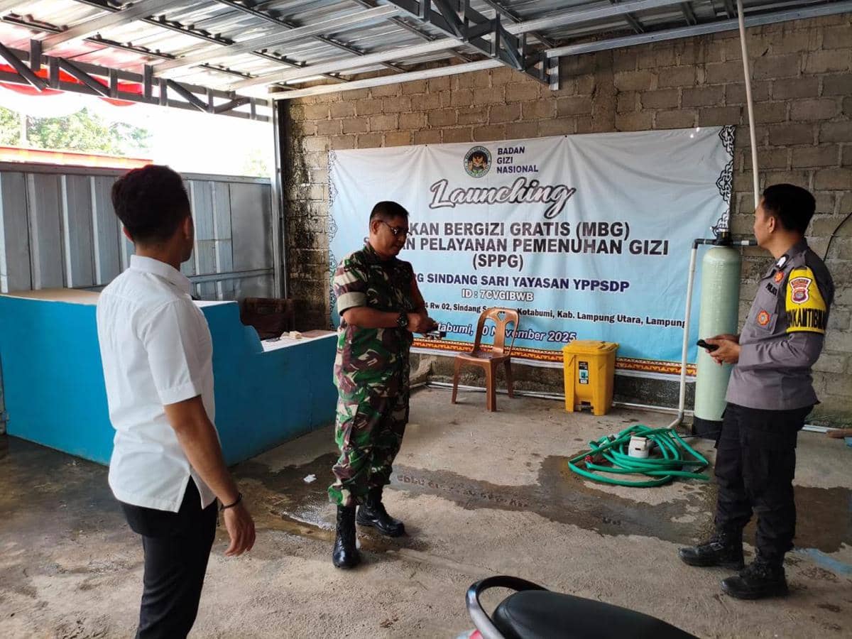 Polisi Selidiki Peluru di Daging Menu MBG Lampura, Dapur SPPG Diperiksa