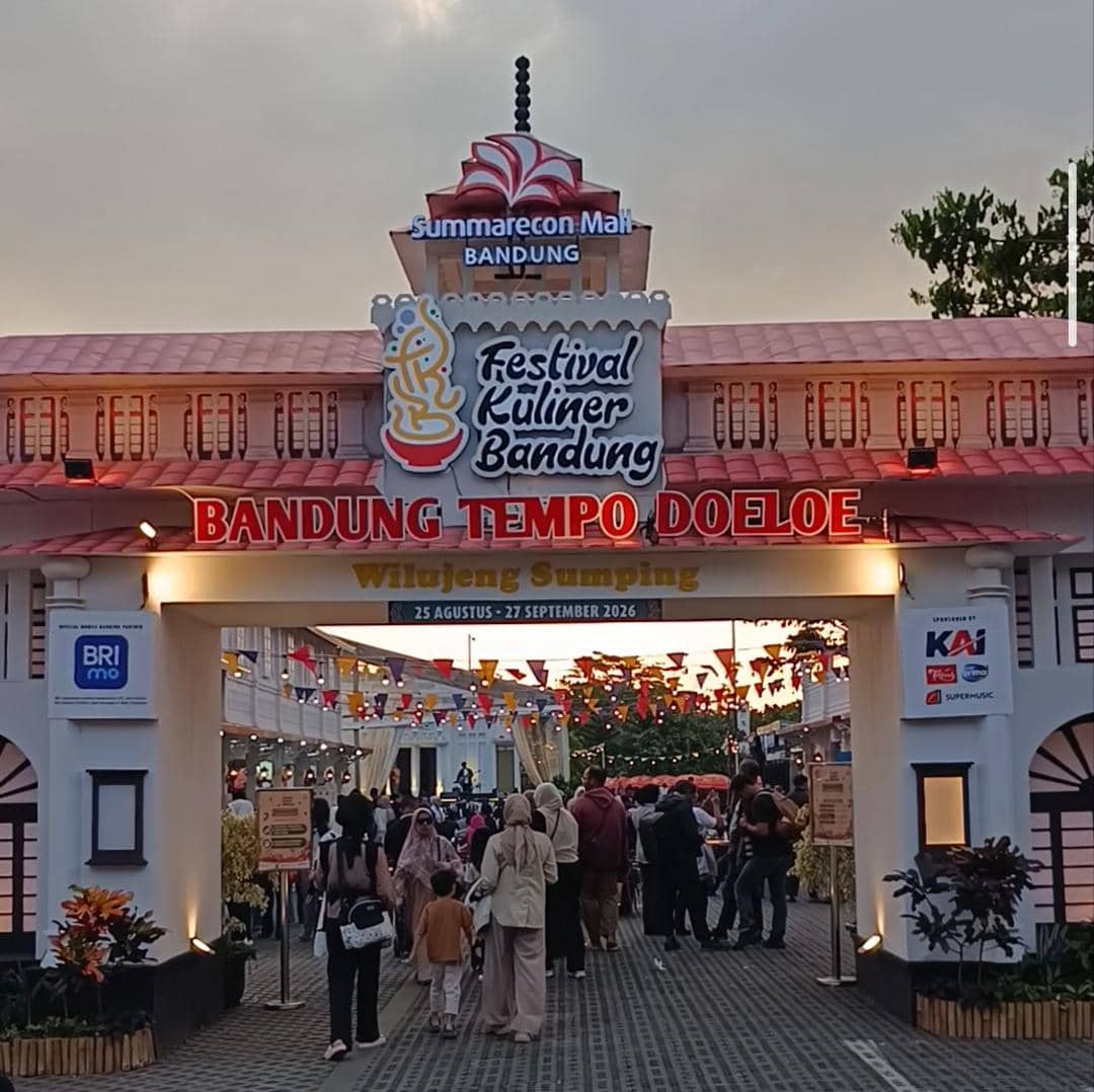 88 Tenant Legendaris Bandung Ramaikan Festival Kuliner di Sumaba