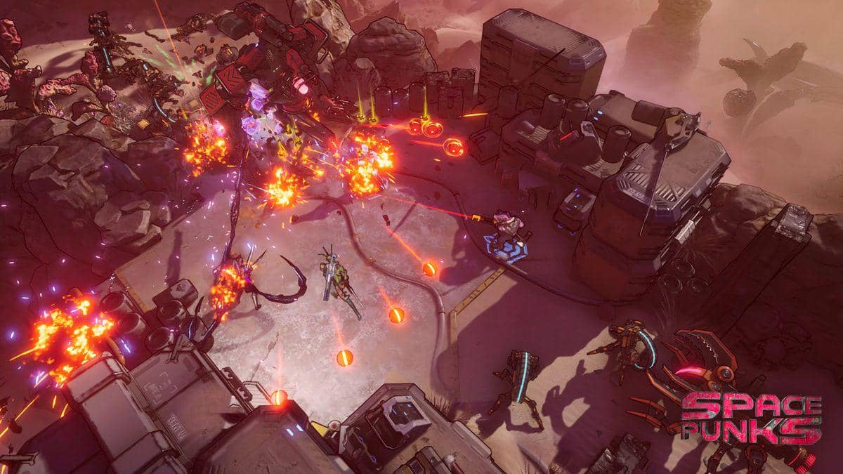 cuplikan game Space Punks