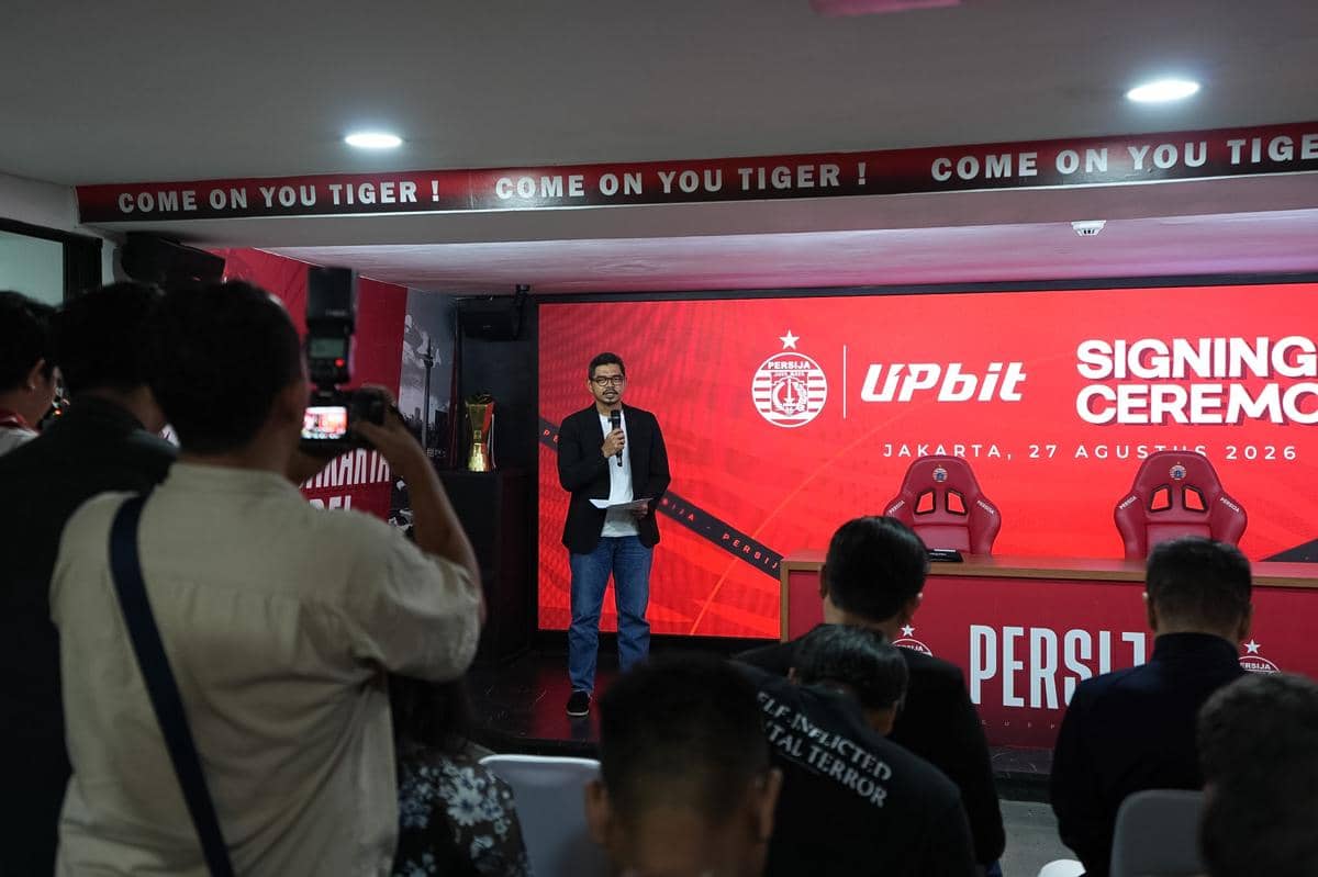 Persija dan Upbit mengumumkan secara resmi kerja sama kemitraan untuk menghadapi musim kompetisi 2026/27.