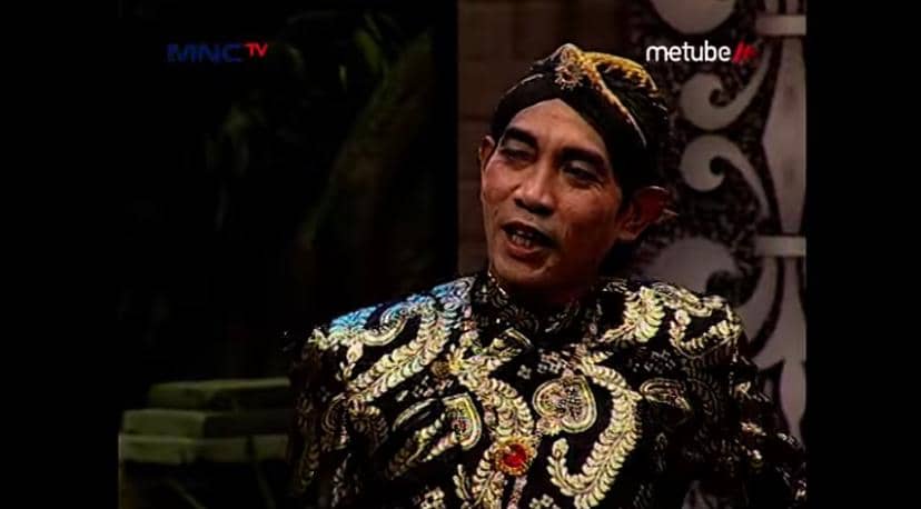 Tangkapan layar menampilkan Topan Srimulat dalam tayangan yang diunggah melalui kanal YouTube MNCTV Official.
