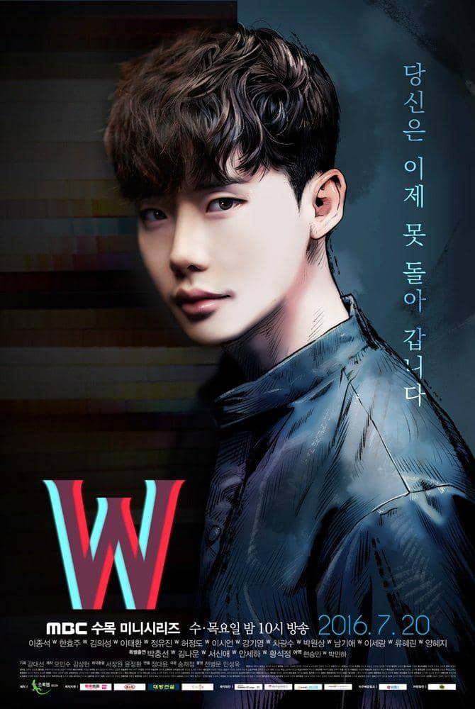 poster drama W: Two Worlds Apart
