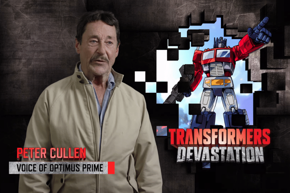 Potret Peter Cullen, voice actor Optimus Prime di Transformers (youtube.com/Activision)
