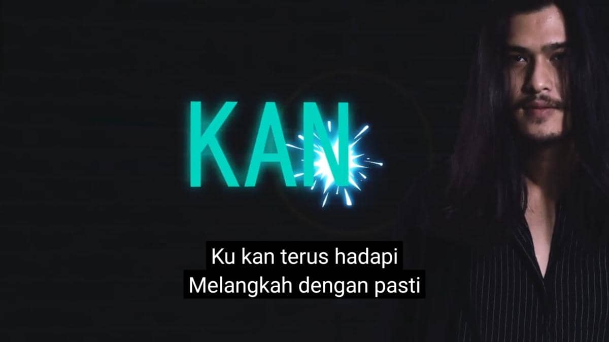 cuplikan video lirik "Optimis"