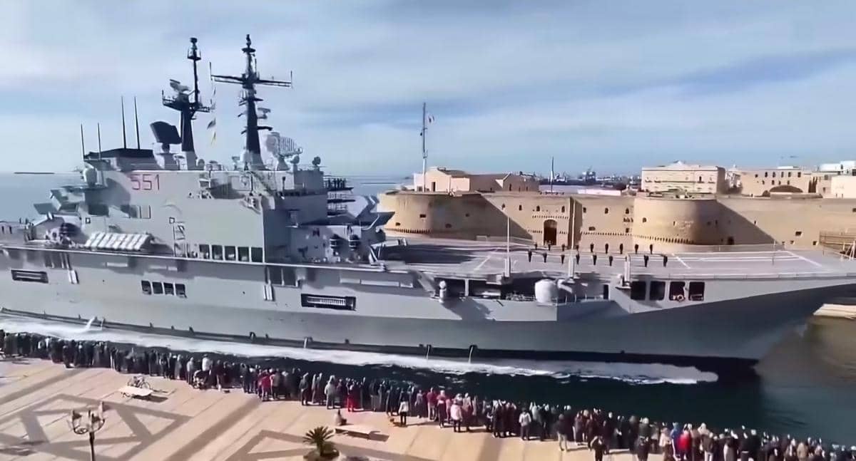Kapal Garibaldi Tinggalkan Italia, Menuju Indonesia Lewat Terusan Suez
