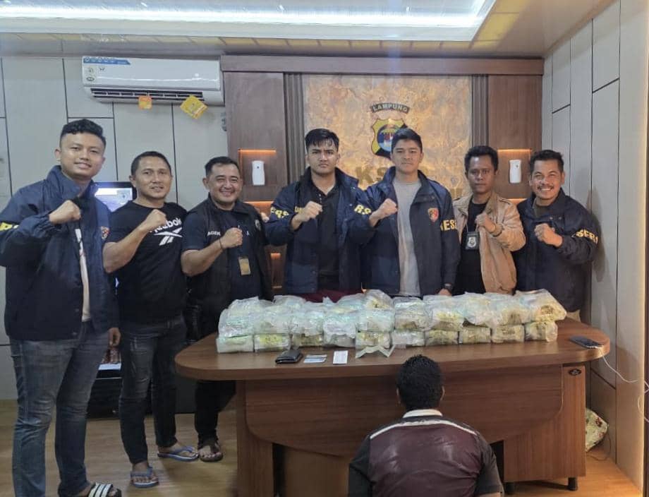 40 Paket Diduga Sabu Ditemukan dalam Mobil Honda HR-V di Bakauheni