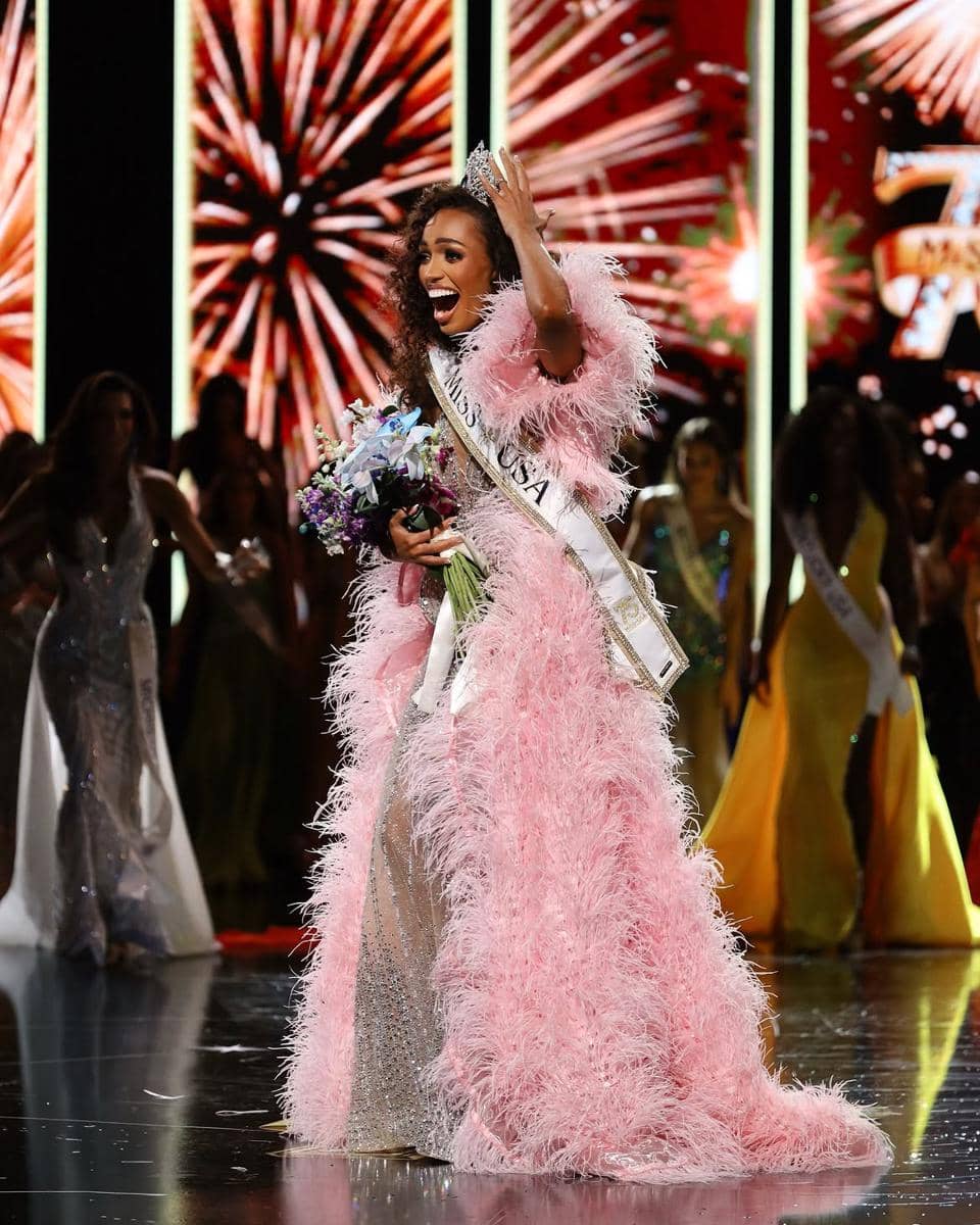 Potret Penobatan Justus Kelley sebagai Miss USA 2026