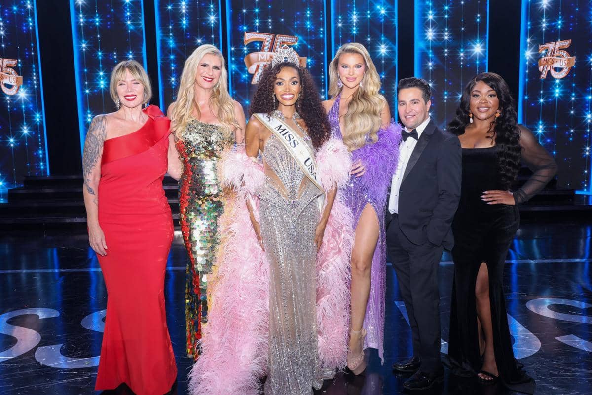 Potret Penobatan Justus Kelley sebagai Miss USA 2026