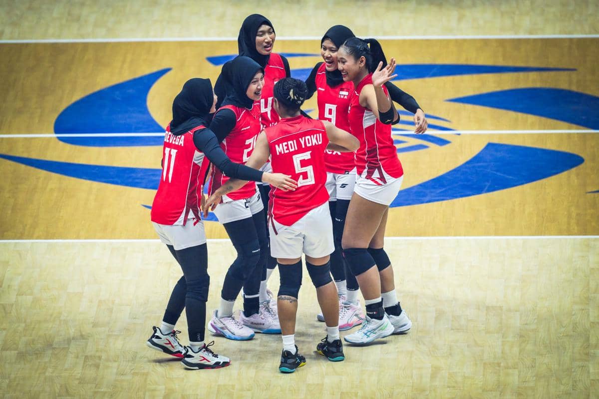 Timnas Voli Putri Indonesia Akhiri AVC Continental 2026 di 5 Besar