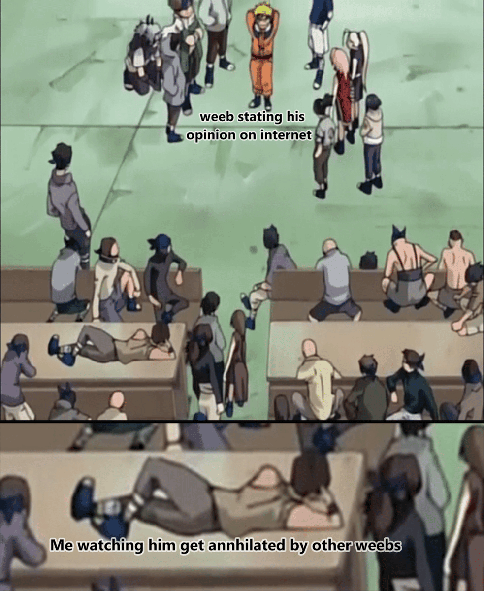 meme anime tentang popcorn