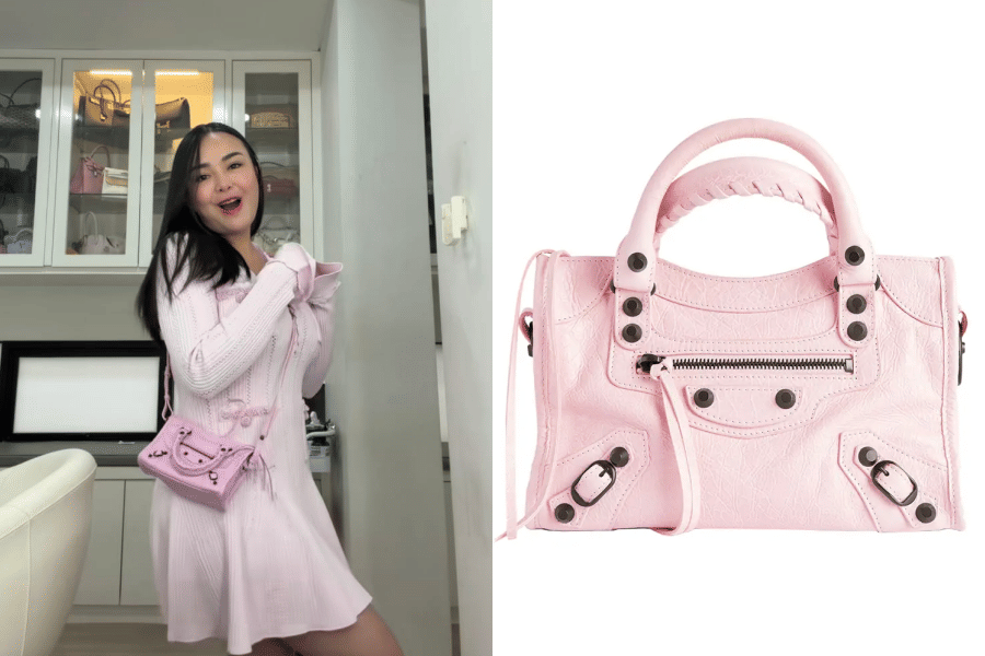 koleksi tas branded mini Amanda Manopo