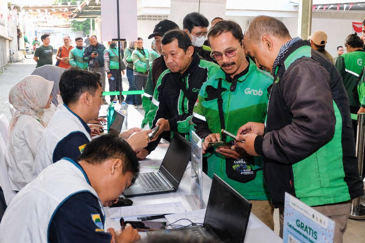 Kolaborasi dengan Kemenkes, Mitra Grab Ikut Cek Kesehatan Gratis