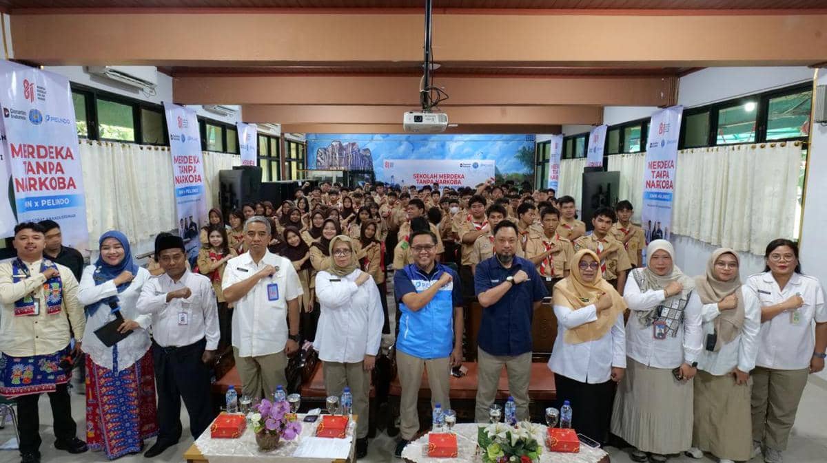 Narkoba Mengintai Generasi Muda, Pelindo dan BNN Edukasi ke Sekolah