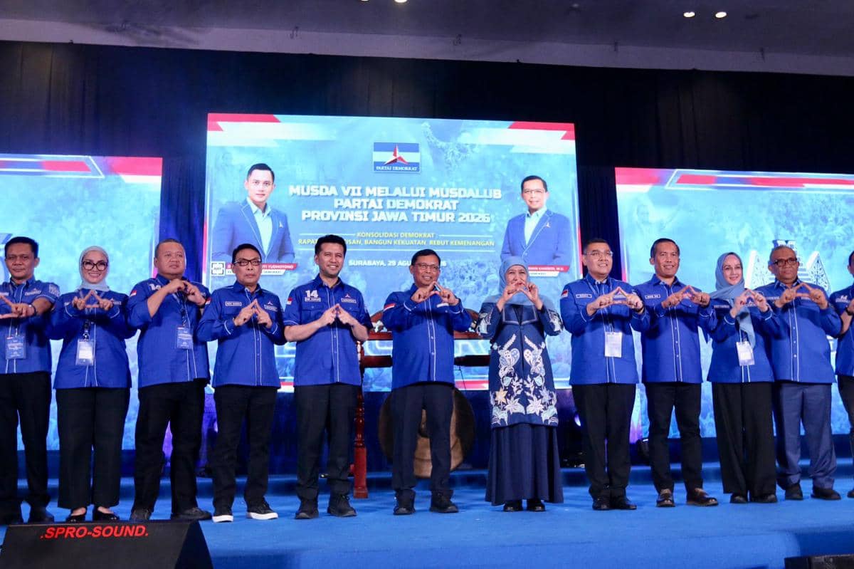 40 Suara Bulat, Emil Diusulkan ke DPP Pimpin Demokrat Jatim