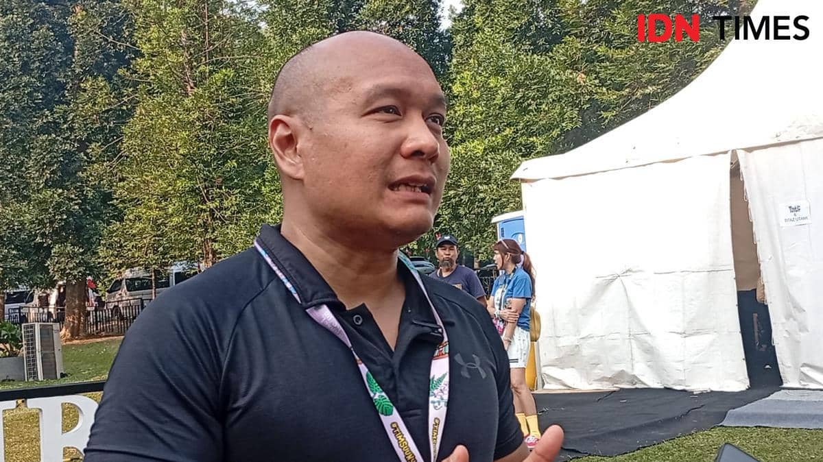Marga Anggrianto, Managing Director Mitra Natura Raya, berbicara dalam acara yang menyasar Gen Z.