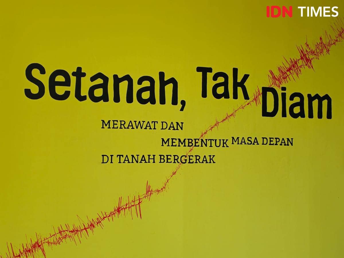 Setanah, Tak Diam Ajak Warga Bandung Pahami Risiko Geologi Lewat Seni