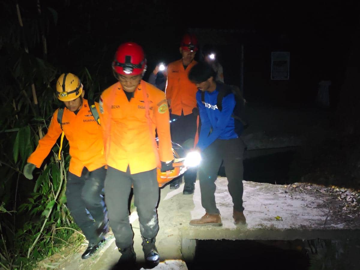 Jatuh ke Jurang Curug Lawe Sedalam 40 Meter, Galih Ditemukan Selamat