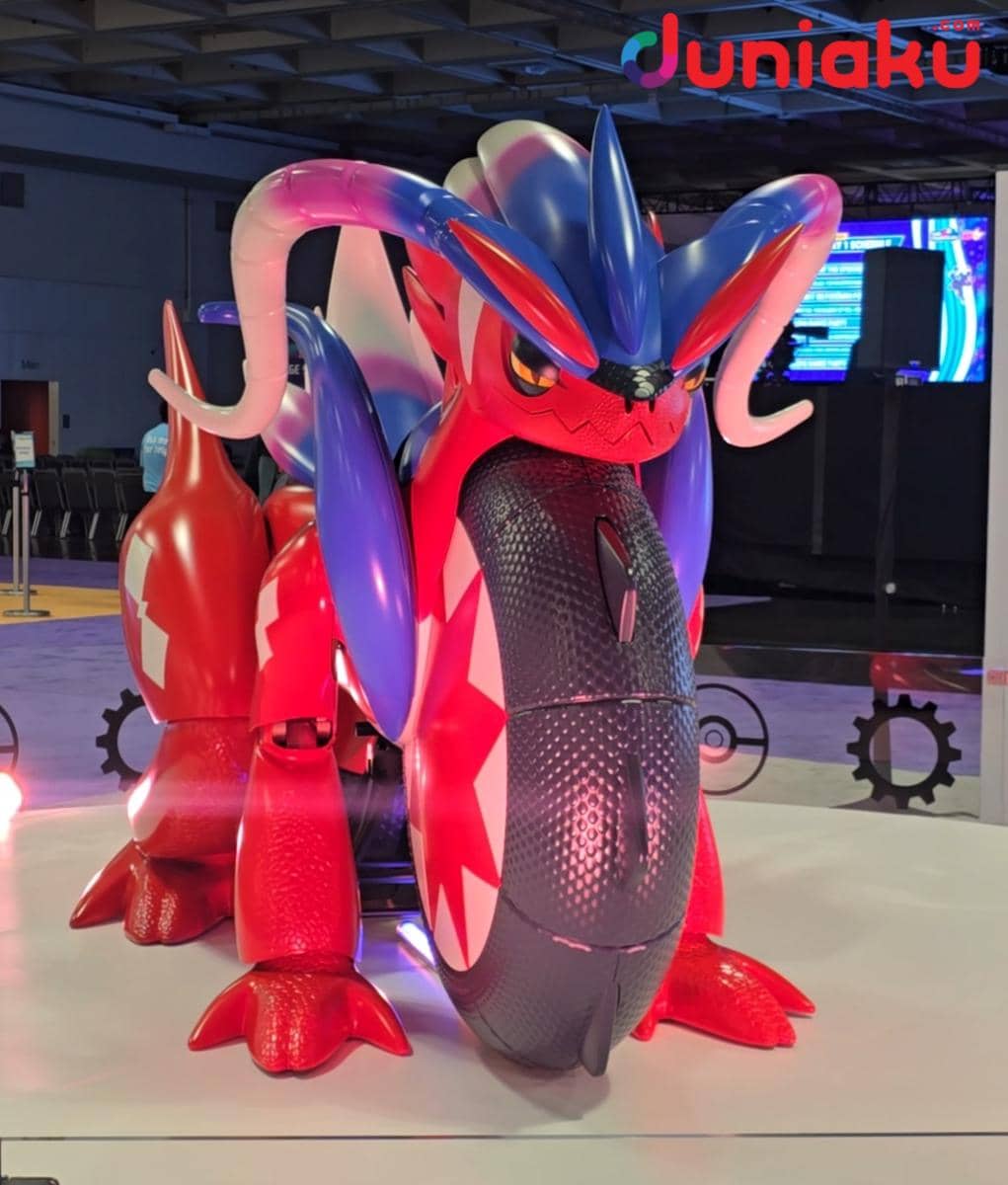 Replika motor Honda Koraidon dipamerkan pada acara Pokémon Worlds Championship 2026 dan Pokémon XP.