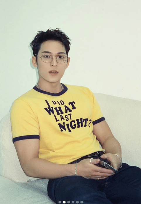 potret Mingyu SEVENTEEN