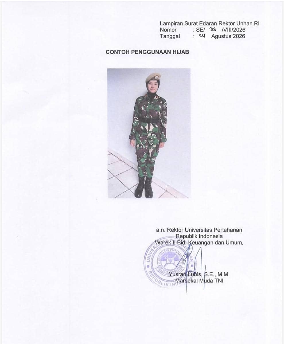 Unhan, jilbab, hijab