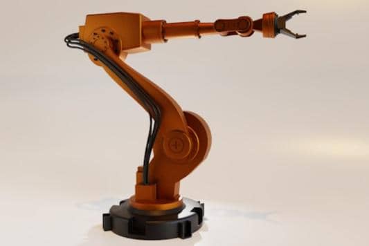 ilustrasi mechanical feeding arm