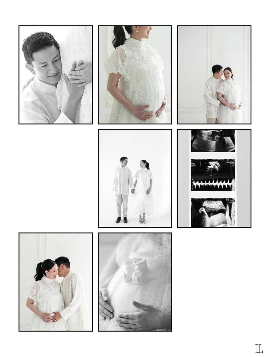 gaya istri Rio Haryanto saat maternity shoot (instagram.com/theleonardi)