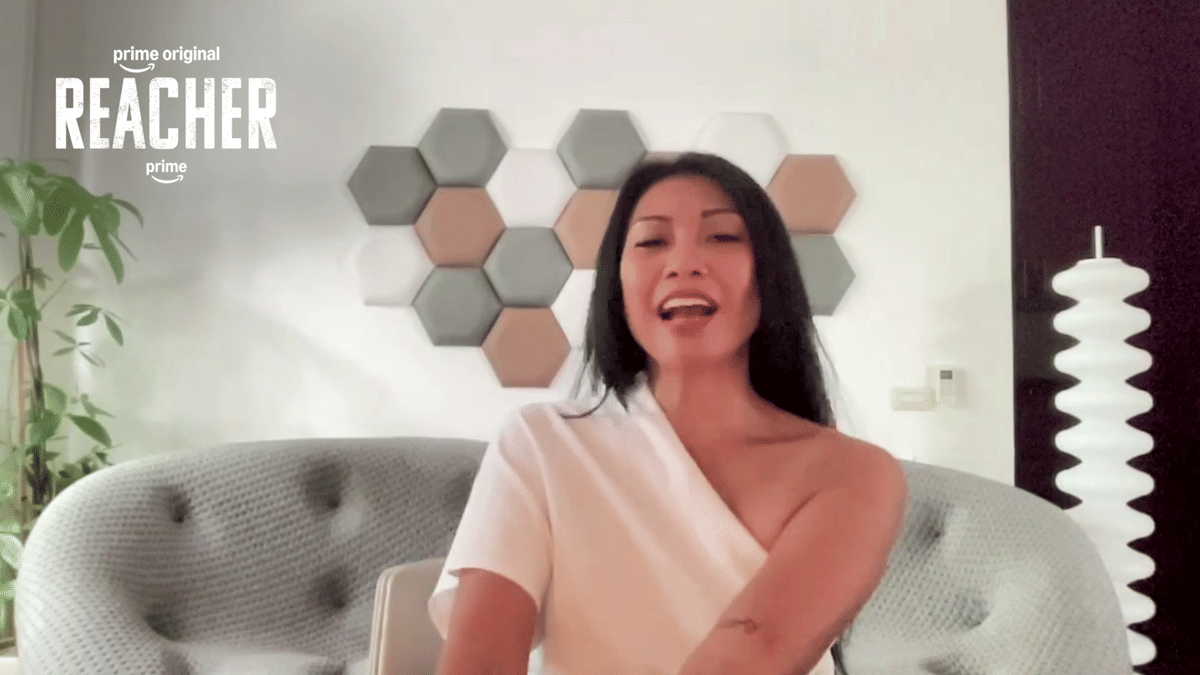 Anggun berbincang dengan IDN Times mengenai serial Reacher musim keempat dalam wawancara Prime Video.