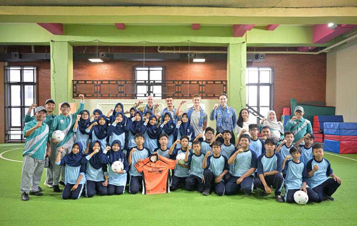 Brisbane Roar Gelar Soccer Clinic, Perkuat Relasi Indonesia-Australia