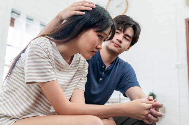 Pasangan yang duduk