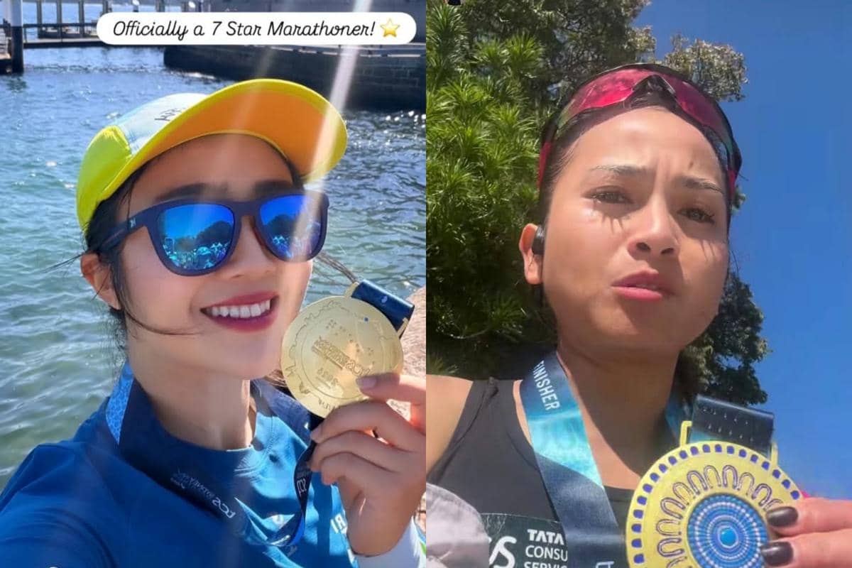 7 Potret Seleb Indonesia Ikut Sydney Marathon 2026, Raih Medali Finisher