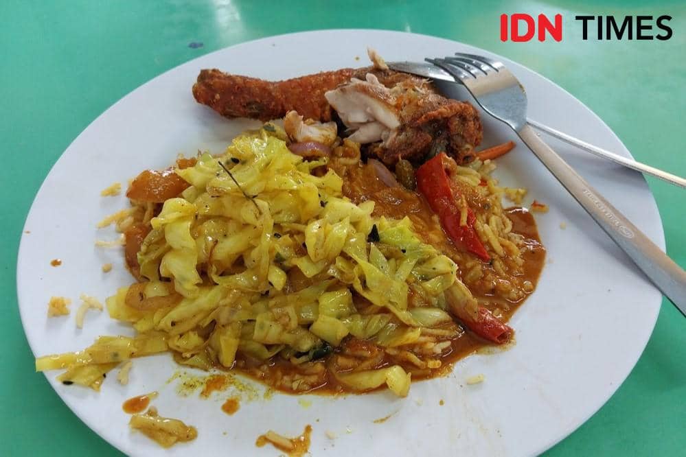 Potet Nasi Kandar khas Malaysia