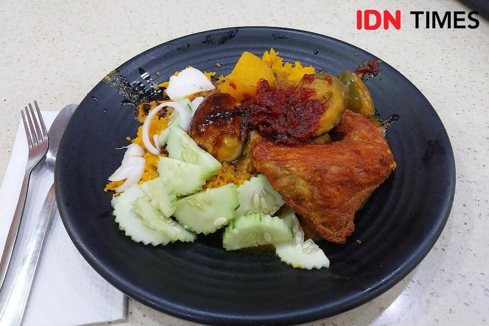 Potet Nasi Kandar khas Malaysia