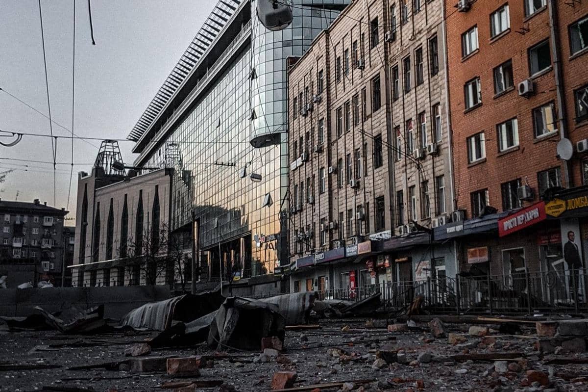 Kota Kyiv di Ukraina. 