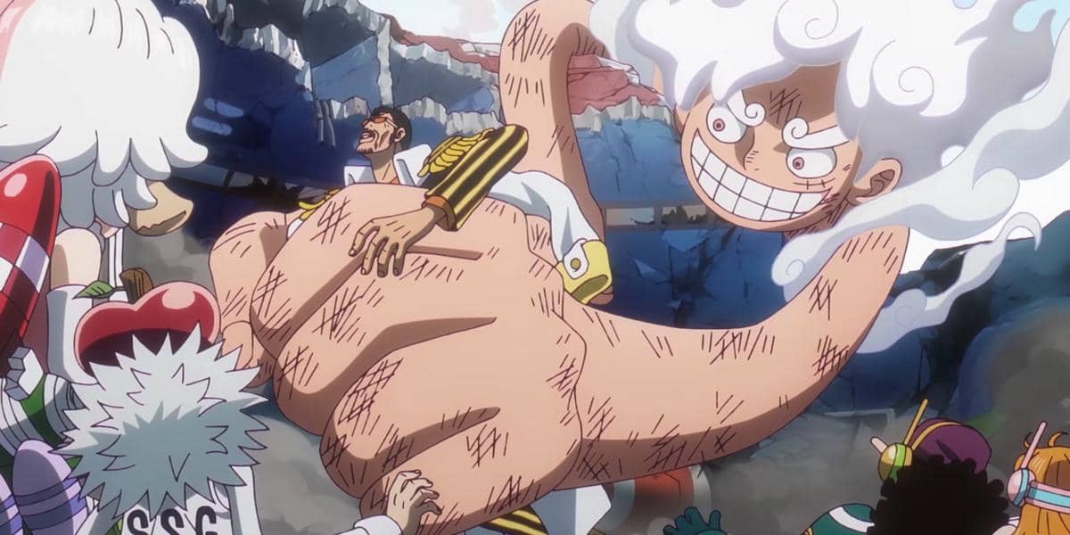 Luffy melawan Kizaru di Egghead