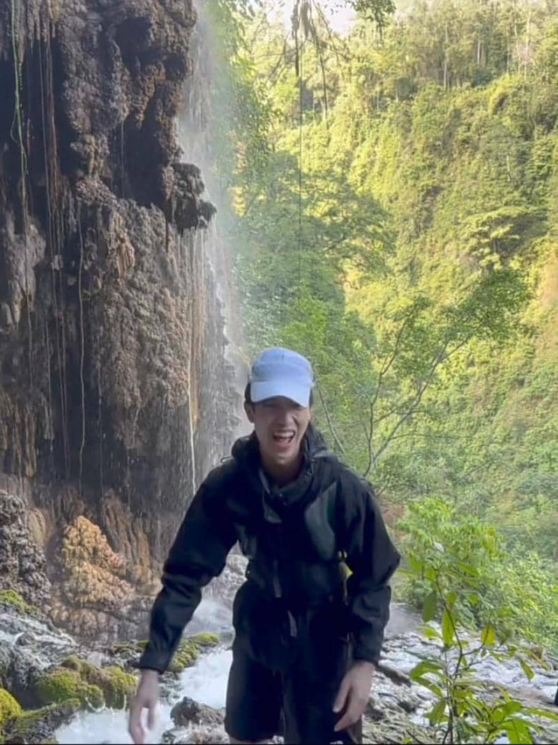 potret Marc Thanat liburan ke Jawa Timur